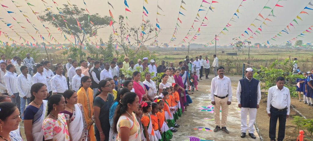 ग्रामपंचायत महागाव बु.क. येथे प्रजासत्ताक दिन उत्साहात साजरा